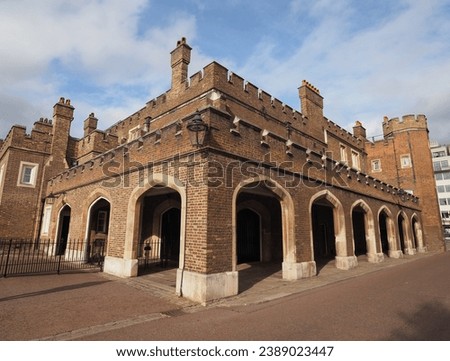 St James Palace in Pall Mall in London, UK Royalty-Free Stock Photo #2389023447