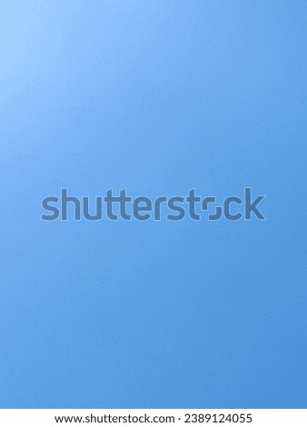 Bright clear blue sky picture