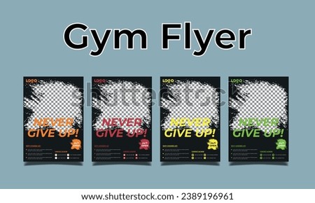 Fitness gym social media post banner template with black and red color, gym, Workout, fitness and Sports social media post banner, fitness gym social media post banner design.