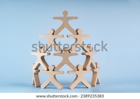 Mockup business community working people holding hands together, leadership concept, copyspace information