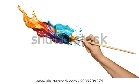Liquid splash Color design and Paintbrush. Gradient colorful abstract background, luxury abstract for a mobile screen concept, wallpaper, isolated PNG background.