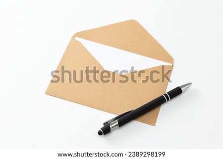 Letter on a white background.