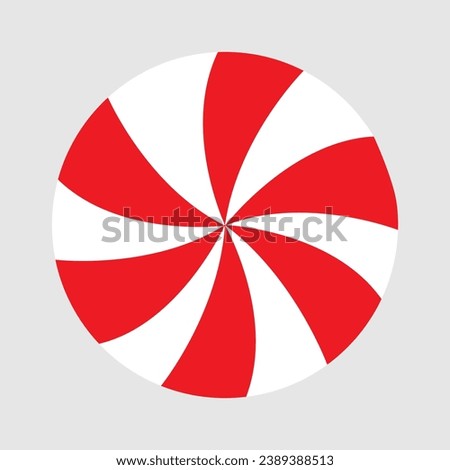 Peppermint Candy icon vector. Sweet illustration sign. Candy symbol. Dessert logo. Royalty-Free Stock Photo #2389388513