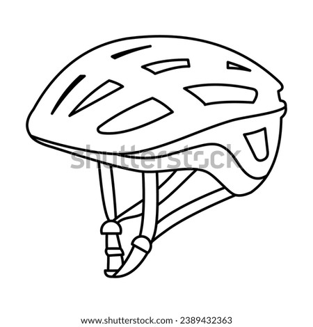 Bicycle Helmet Icon For Logo And More