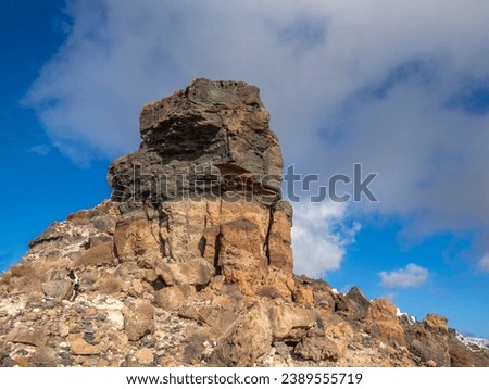 Skaros Rock Promontory, Santorini (officially Thira and Classical Greek Thera) island, Cyclades islands, Aegean Sea, Greece Royalty-Free Stock Photo #2389555719