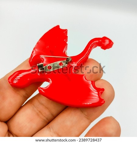 Epoxy Resin Dragon Christmas Tree Toy Brooch Pendant Keychain Dragon Shape Fridge Magnet 2024 Symbol DIY Handmade