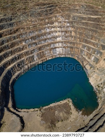 uranium mine queensland australia aerial shot