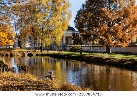 Podlasie Versailles. Autumn in Branicki Park, Białystok, Poland