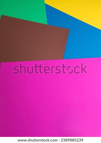 Different vivid colors for background . Multicolor cardboard background  