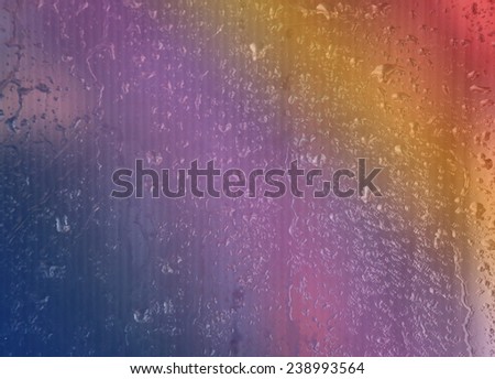 splash on glass background
