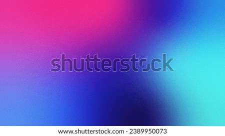 gradient trendy blur background , chroma grainy gradient, colourful background, liquid chameleon effect, y2k style, light glow gradient blue banner poster Royalty-Free Stock Photo #2389950073
