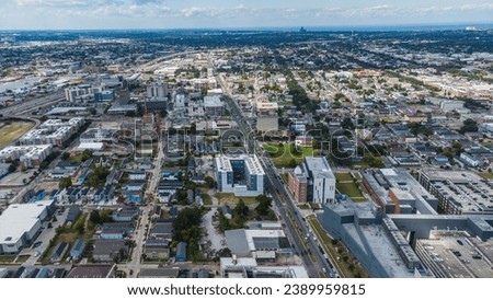 Aerial view New Orleans, La, USA.