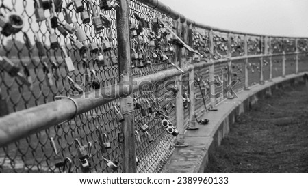 Love is like a lock when you lose the key. Royalty-Free Stock Photo #2389960133