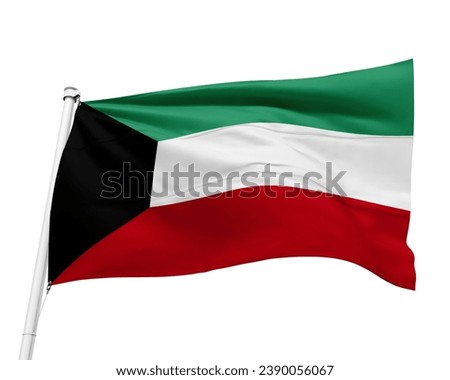 Kuwait flag White background
Flagpole details Royalty-Free Stock Photo #2390056067