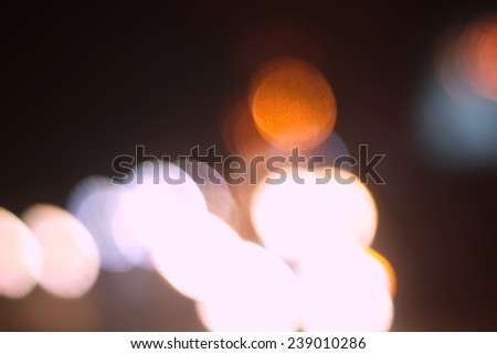night city abstract bokeh background