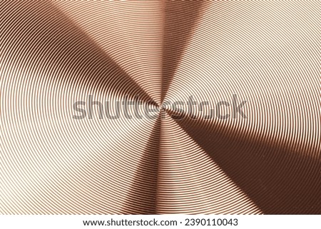 Texture of golden metal. Round metal texture. Metal texture background. Extrem close-up. High resolution photo. Full depth of field.