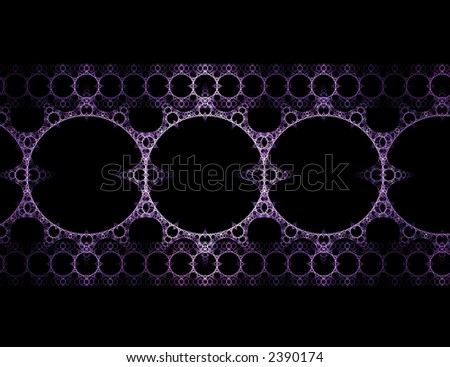 fractal image for texture background or wallpaper with circles