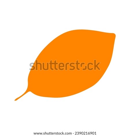 leaf clip art design for T-shirts and apparel, leaves art on plain white background for shirt, hoodie, sweatshirt, postcard, icon, logo or badge