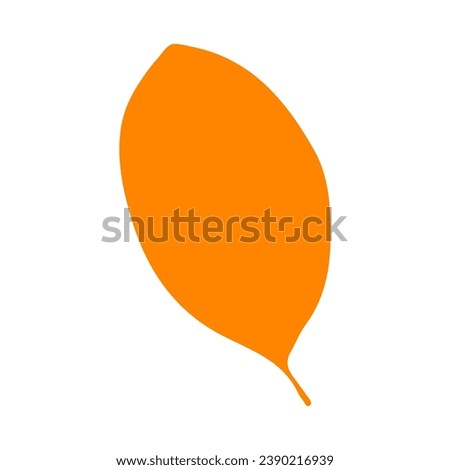 leaf clip art design for T-shirts and apparel, leaves art on plain white background for shirt, hoodie, sweatshirt, postcard, icon, logo or badge