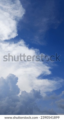 Beautiful Cloudy Blue Sky Picture