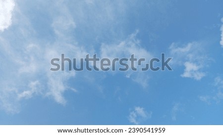 Beautiful Cloudy Blue Sky Picture
