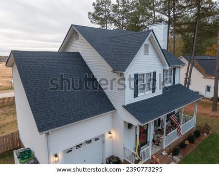 Residential Roofing Stock Photos - Drone Royalty-Free Stock Photo #2390773295