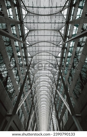 Architecture photography in a modern building in Toronto