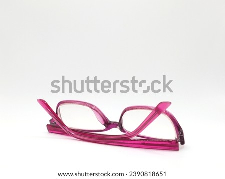 Women's glasses frames made of fiberglass make the appearance more elegant