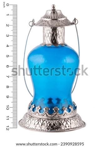 Night Lamp or Glass Candle Light Lamp  White Background Images with Creative Photoshoot  