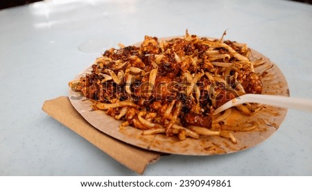 Penang Malaysia Fried Rice Carrot Cake with Bean Sprouts Char Koay Kak Local Dish Royalty-Free Stock Photo #2390949861