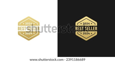 Best Seller 2024 Logo or label Vector Isolated. Best seller 2024 logo or label vector for product, print design, apps, websites, and more about best seller product. Royalty-Free Stock Photo #2391186689