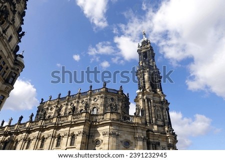 Beautiful scenery of Dresden, Germany
