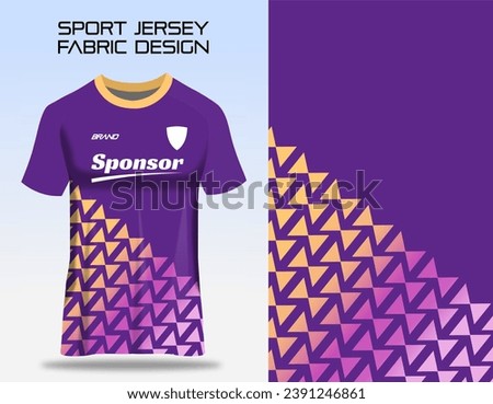 Sport jersey uniform. Fabric textile pattern Design for soccer football, badminton, volleyball and tennis club