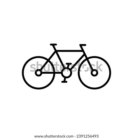 Bicycle icon vector design templates simple and modern concept