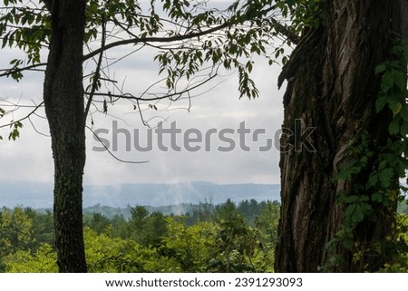 The Landscape of Saratoga National Historical Site in Upstate New York Royalty-Free Stock Photo #2391293093