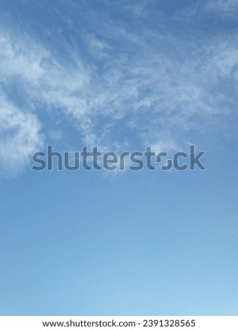 Over winter sky,blue in morning,white cloudy,wind,nature view.
