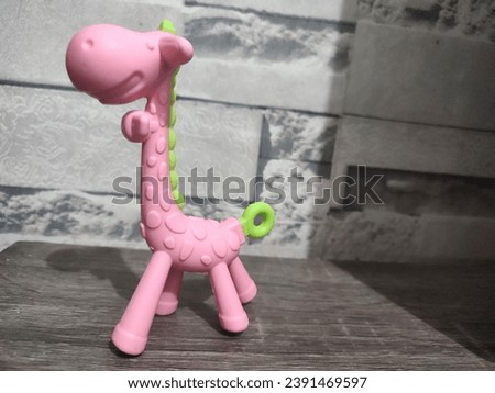 Cute and adorable giraffe toy
