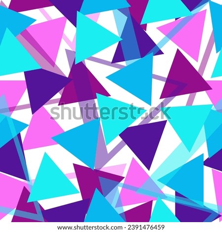 Seamless abstract geometric pattern. Vector Illustration.  Vector background for your design