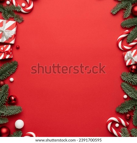 Christmas Background with winter  atmosphere