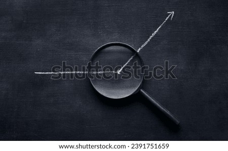 Business Analyzing abstract background image