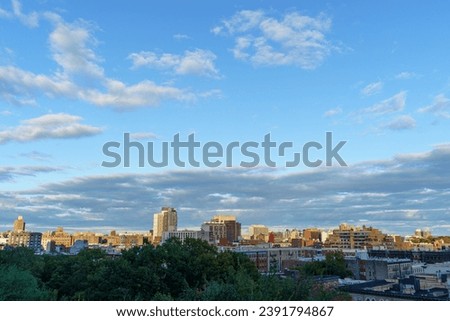 NY Skyline near Columbia University
