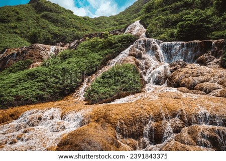 photo of Jinguashi Waterfall near Jiufen