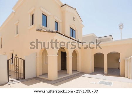 Lila Villa, 3 Bedrooms With Maids Room. 2 Covered Car Parking, Arabian Ranches 2, Dubai :UAE Royalty-Free Stock Photo #2391900789
