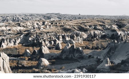 Amazing landscape views in Cappadocia