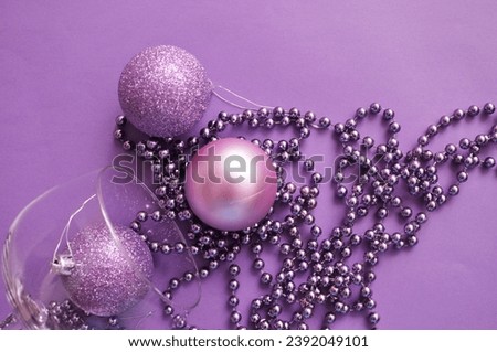 purple merry christmas celebrations background 