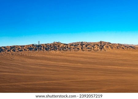 Aerial view of the Atacama Desert in Chile