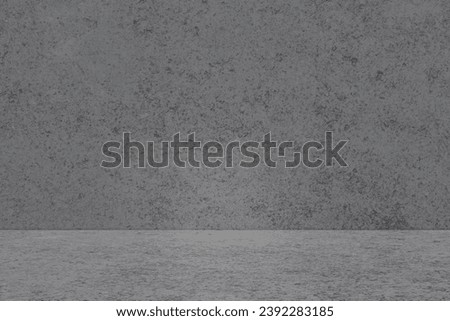 wall cement interior background, studio and backdrops show texture concrete cement with color dark grey. background for text insertion and presentation product