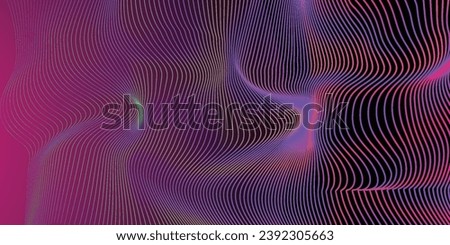 lines waving Technology abstract lines on black background. Undulate colorful Wave Swirl, frequency sound wave, twisted curve lines with blend effect abstract vektor colorful lines wave arts 

