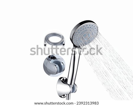 Serene Spa Retreat. Shower Head and Accessories for the Ultimate Relaxation Experience