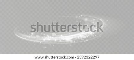 Texture of cold winter wind. Holiday vector snowstorm. Christmas cold snowstorm effect. Light effect for advertising	 Royalty-Free Stock Photo #2392322297